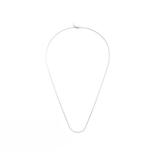 Mens Square Chain Necklace