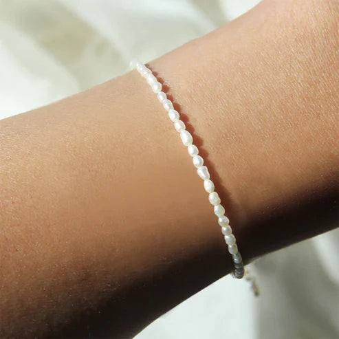 Dainty Full Pearl Bracelet
