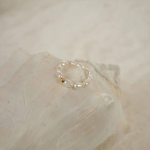 Infinity Pearl Ring