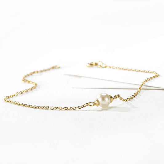 Dainty Pearl Bracelet