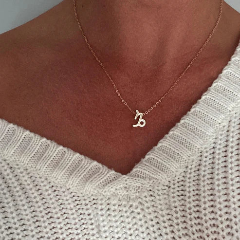 Zodiac Symbol Charm Necklace