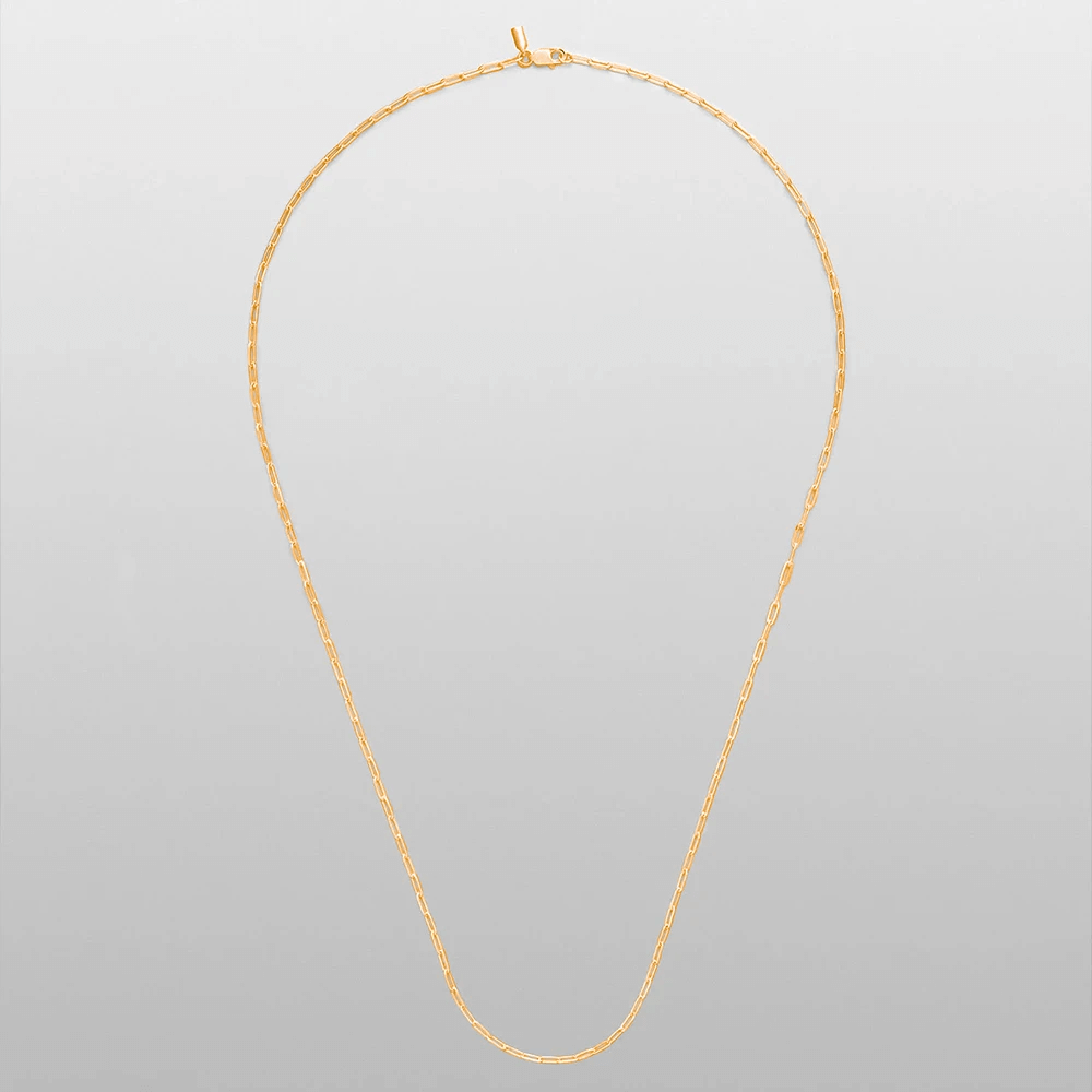 Men's Paperclip Chain Necklace