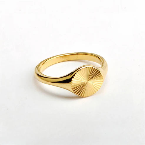 Sun Signet Ring