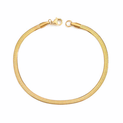 Herringbone Chain Bracelet