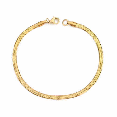 Herringbone Chain Bracelet