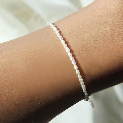 Dainty Full Pearl Bracelet