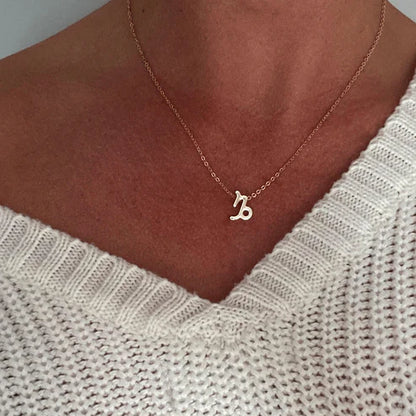 Zodiac Symbol Charm Necklace
