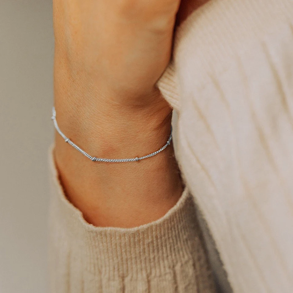 Dainty Satellite Chain Bracelet