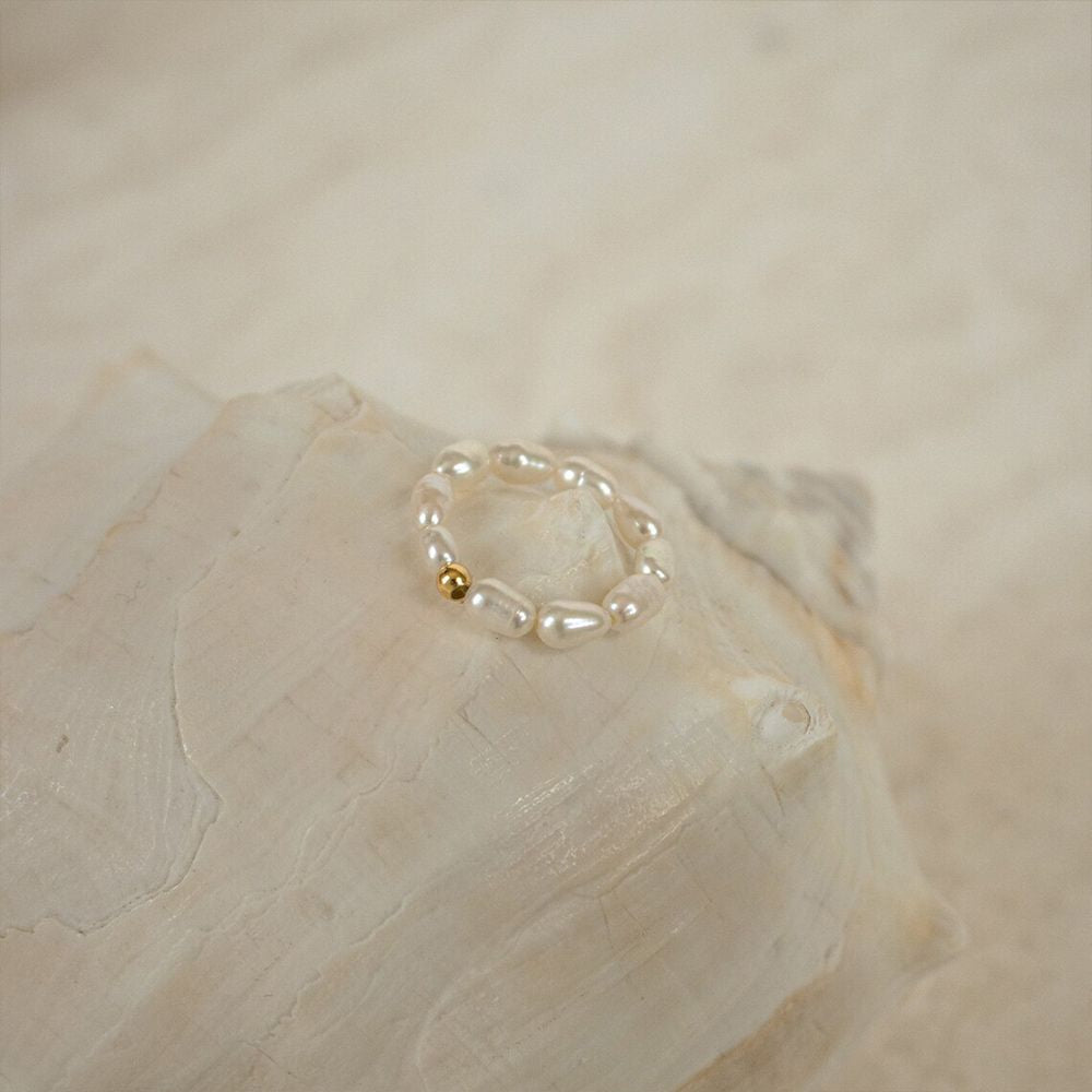 Infinity Pearl Ring