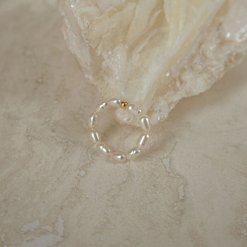 Infinity Pearl Ring