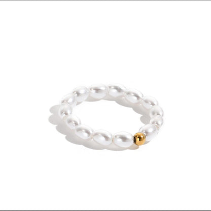 Infinity Pearl Ring