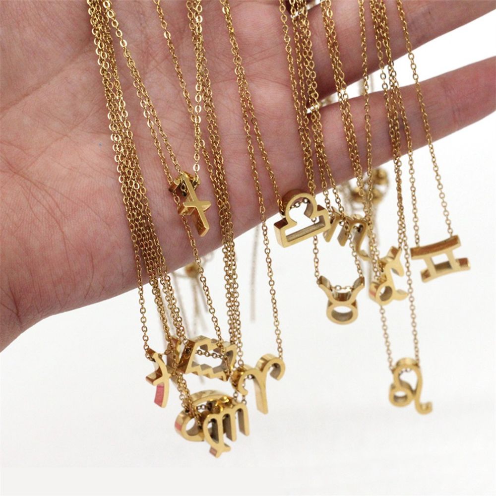 Zodiac Symbol Charm Necklace