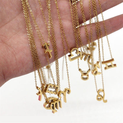 Zodiac Symbol Charm Necklace