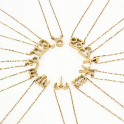 Zodiac Symbol Charm Necklace