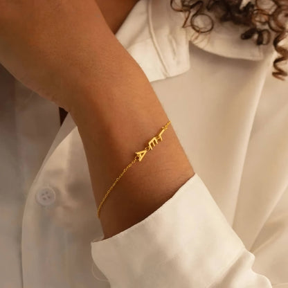 Custom Initial Bracelet