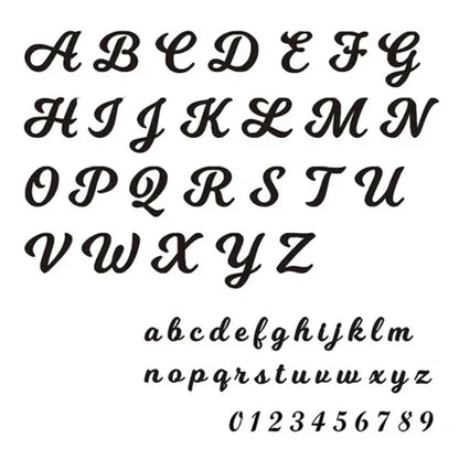 Custom Tennis Name Necklace