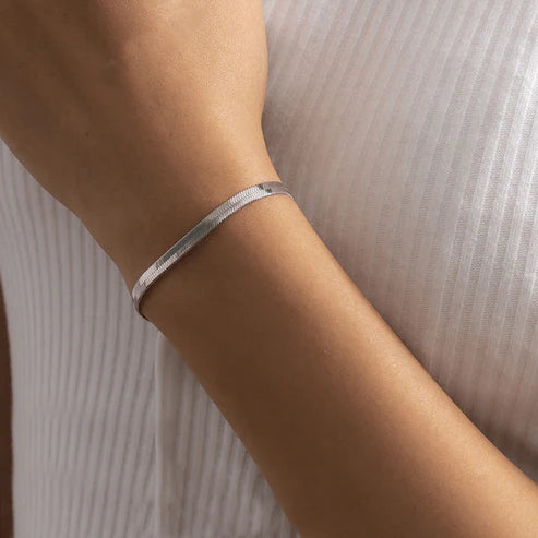 Herringbone Chain Bracelet