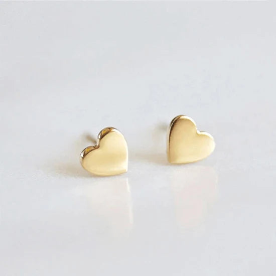 Heart Stud Earrings