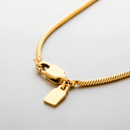 Mens Square Chain Necklace