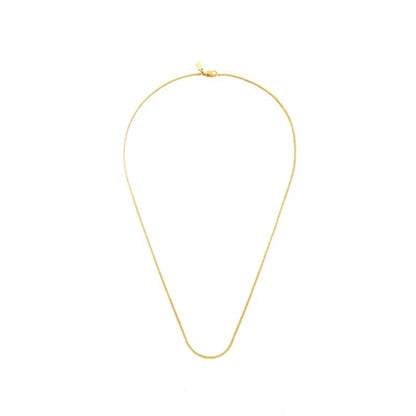 Mens Square Chain Necklace