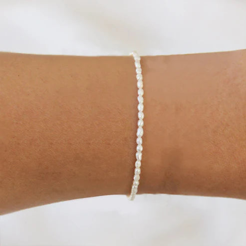 Dainty Full Pearl Bracelet