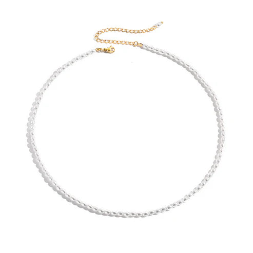 Dainty Full Pearl Necklace