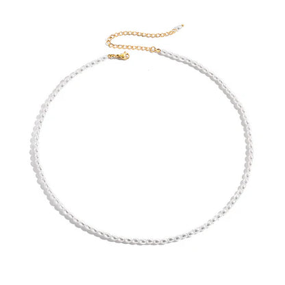 Dainty Full Pearl Necklace