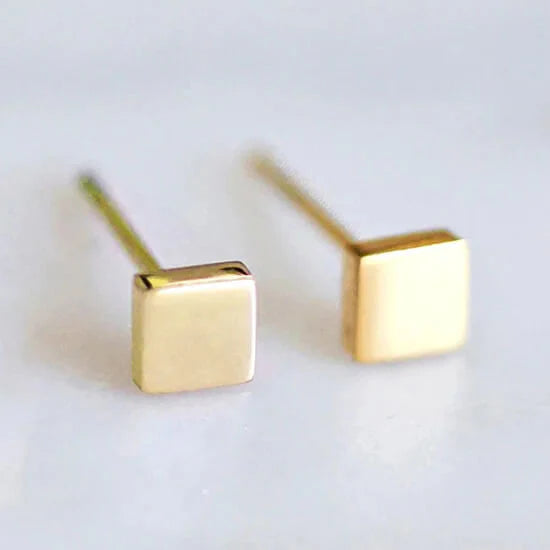 Square Stud Earrings