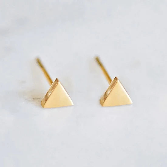 Triangle Stud Earrings