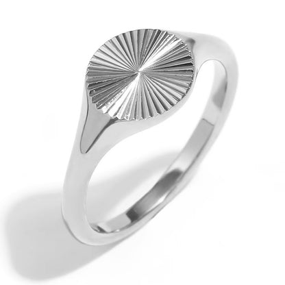 Sun Signet Ring