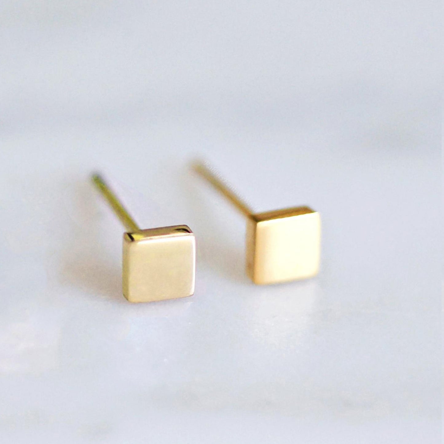 Square Stud Earrings