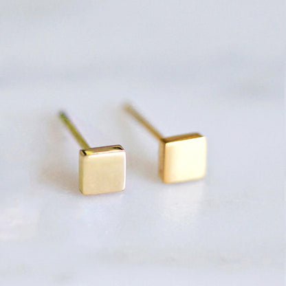 Square Stud Earrings