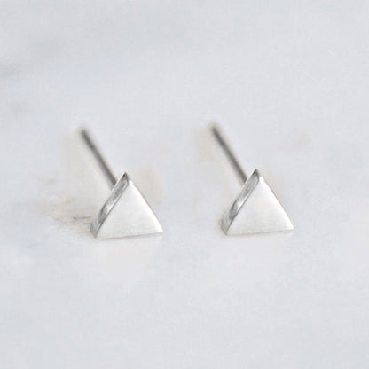 Triangle Stud Earrings
