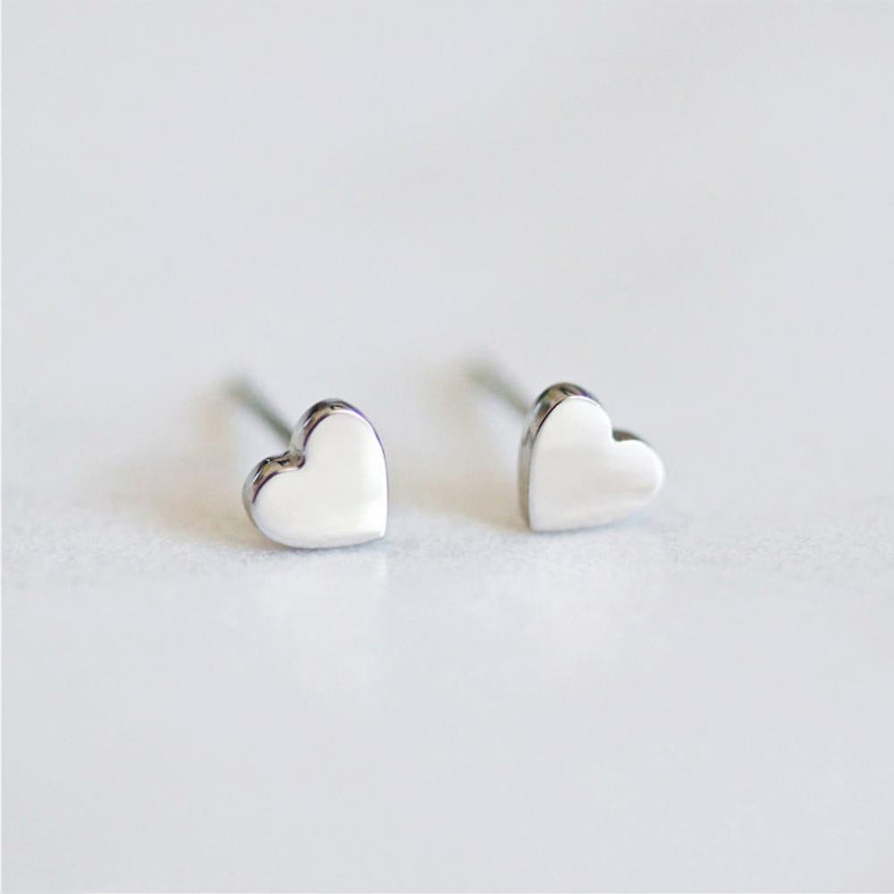 Heart Stud Earrings
