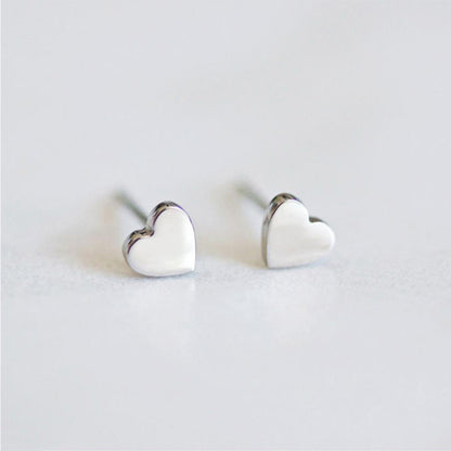 Heart Stud Earrings