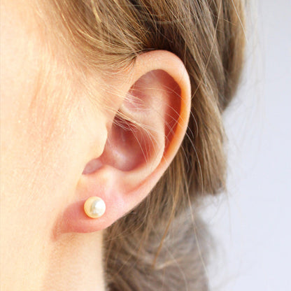 Pearl Stud Earrings