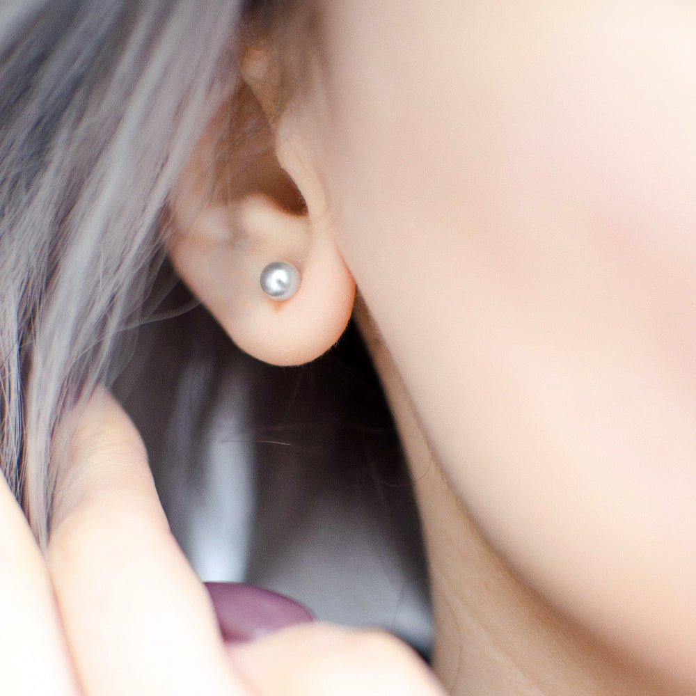 Pearl Stud Earrings
