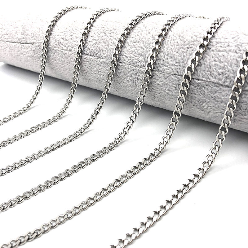 Cuban chain anklet