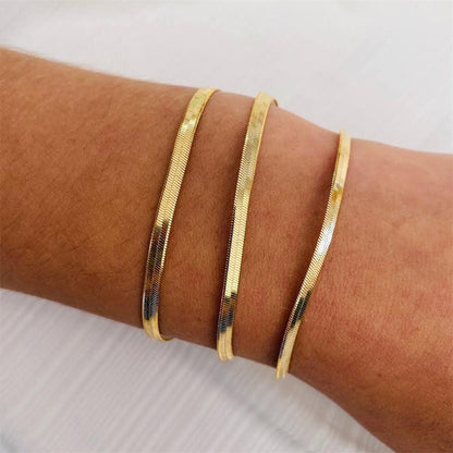 Herringbone Chain Bracelet