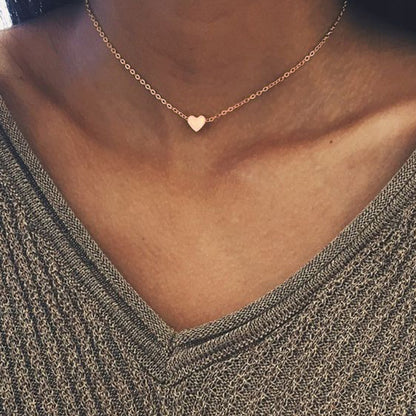 Dainty Heart Pendant Necklace