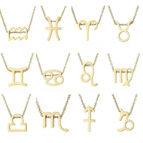 Zodiac Symbol Charm Necklace