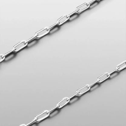 Men's Paperclip Chain Necklace