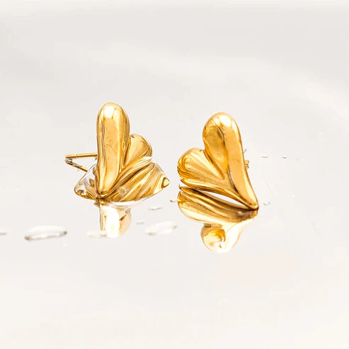 Sweetheart Stud Earrings